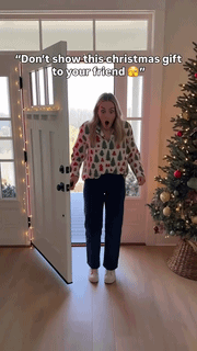 3D Christmas Santa Floor Mat