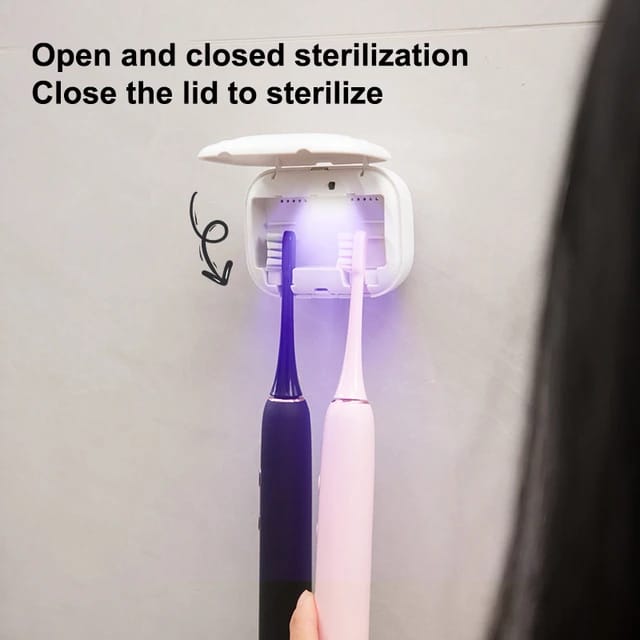 USB Rechargeable UV Toothbrush Sterilizer