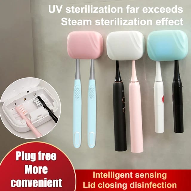 USB Rechargeable UV Toothbrush Sterilizer