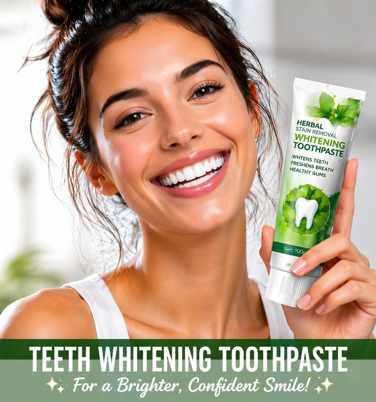 Herbal Stain Removal Whitening Toothpaste