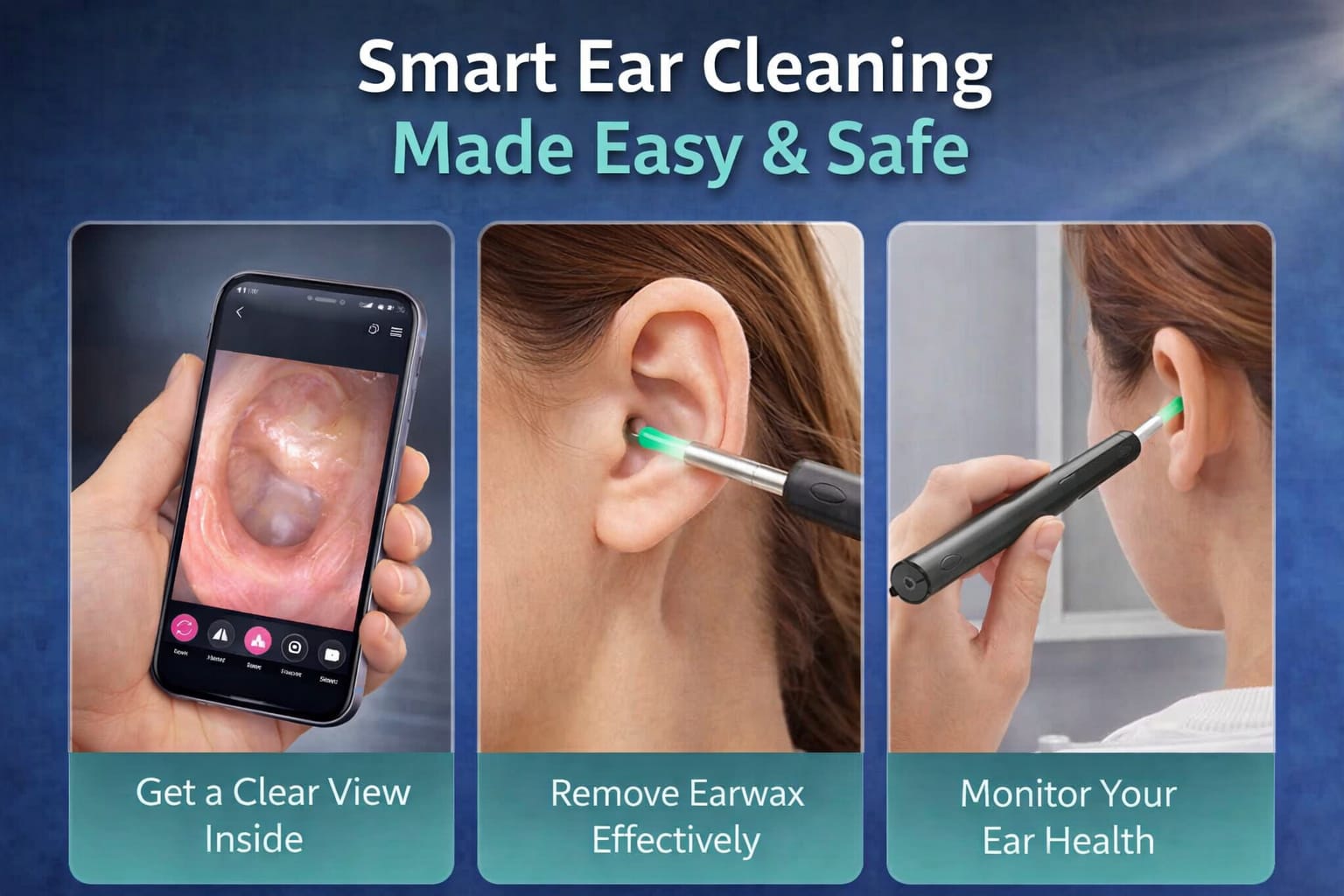 Wireless Endoscope HD Ear Pick Set
