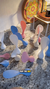 Anti-Slip Non-Stick Tumbler Rice Spoon