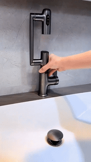 Multifunctional Pullout Wash Basin Faucet