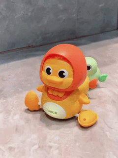 Interactive Musical Crawling Duck Toy