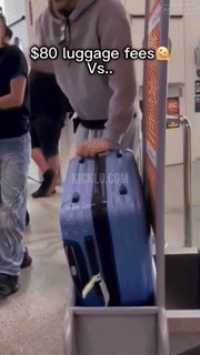 Vacuum Compression Luggage Bag