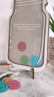 Magnetic Kids Reward Jar