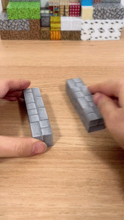 Mine World Magnetic Building Blocks