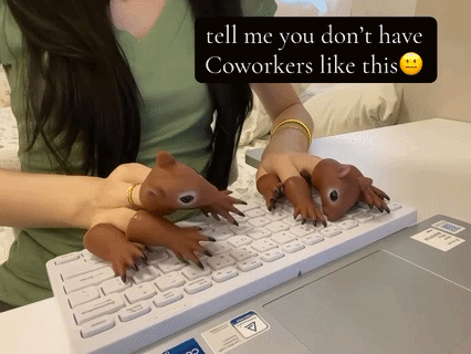 Cute Mini Finger Puppet Toy