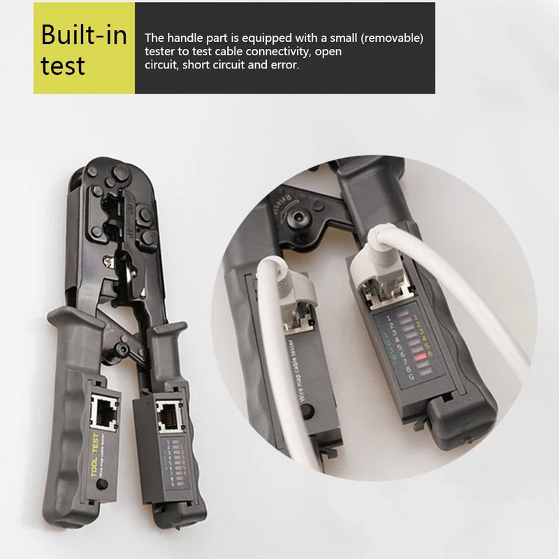 2 in 1 Network Cable Tester Crimping Tool