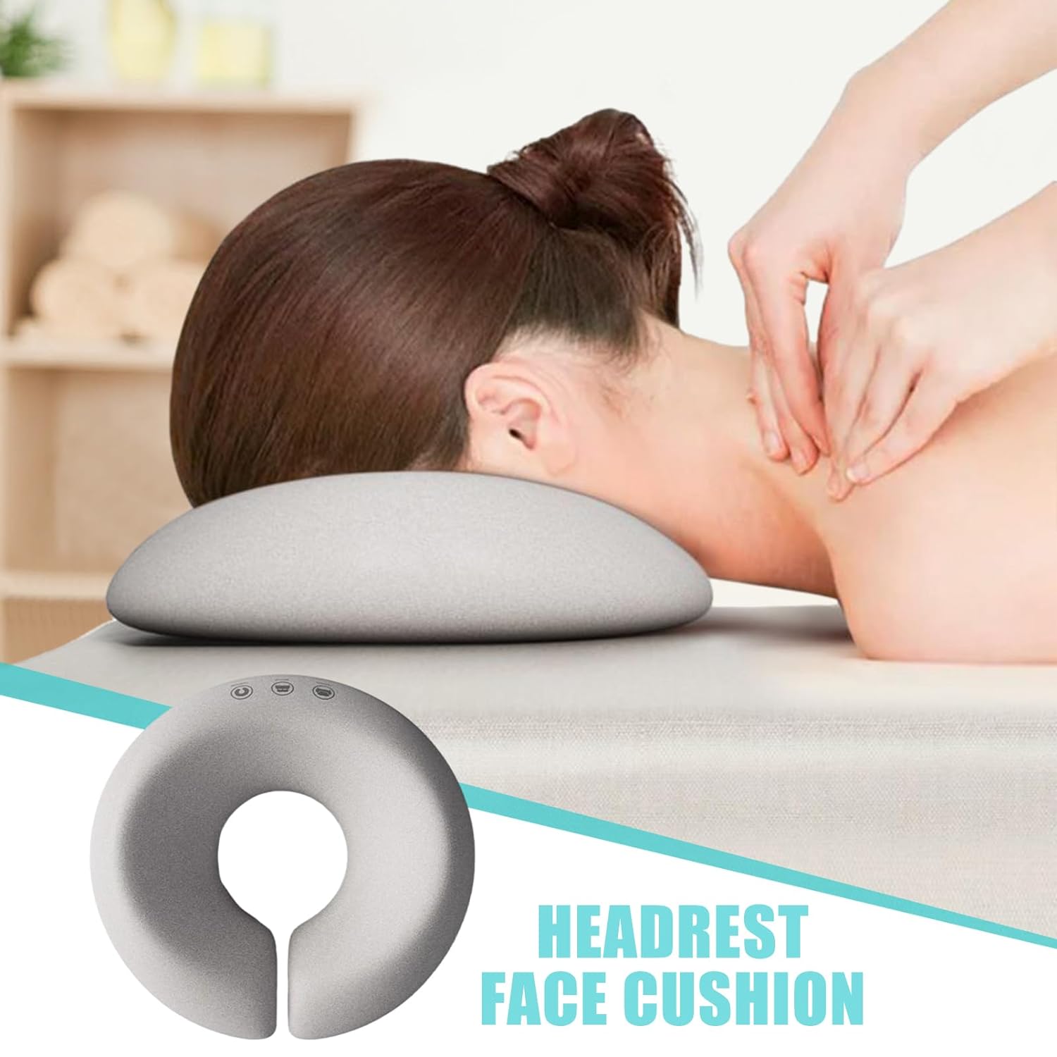 Ergonomic Massage Table Headrest Pillow