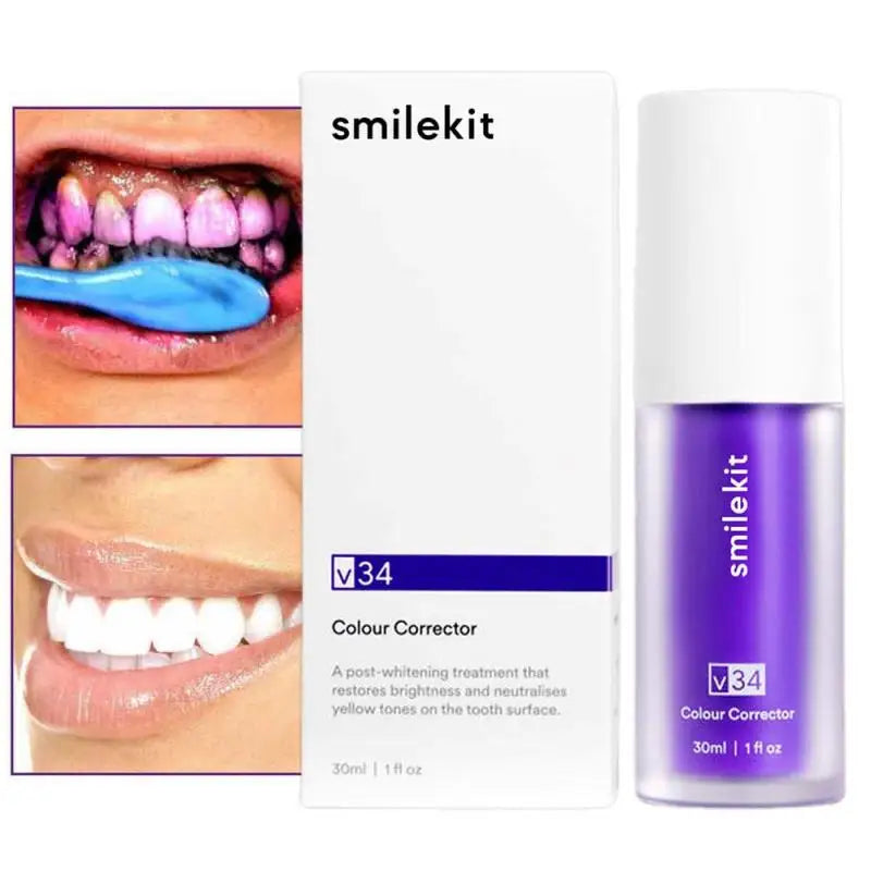 LuminousSmile Purple Toothpaste