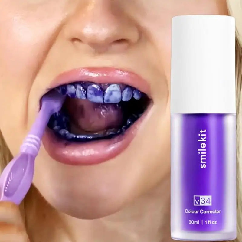 LuminousSmile Purple Toothpaste