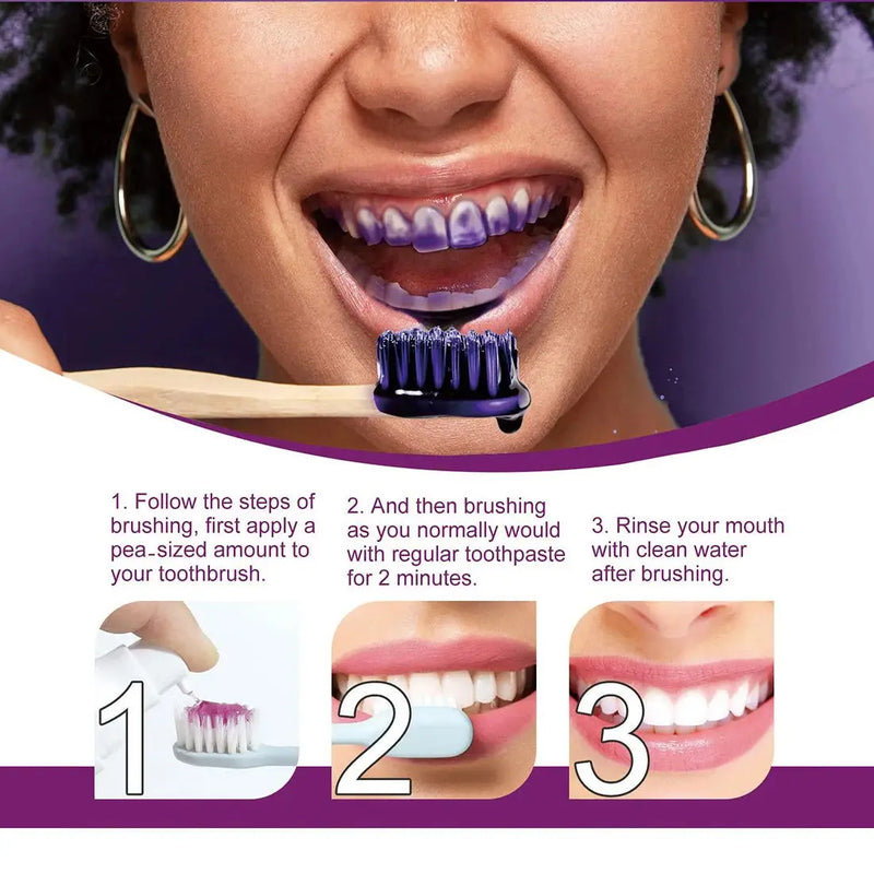 LuminousSmile Purple Toothpaste